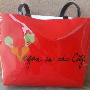 Tote Bag made in the USA for Vegan in the City TM